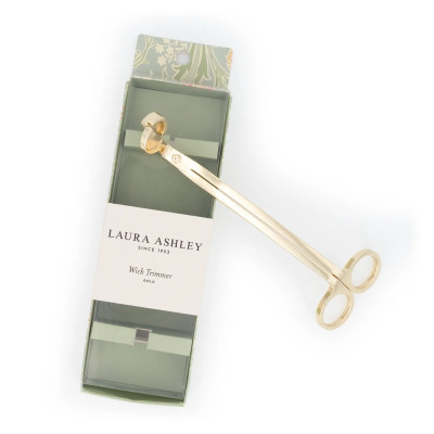 Laura Ashley trimer za šišanje - zlatni - 1 - Elegantni zlatni trimer za fitilj brenda Laura Ashley, dizajniran za precizno ob