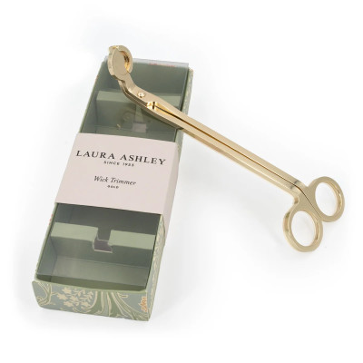 Laura Ashley trimer za šišanje - zlatni - 3 - Elegantni zlatni trimer za fitilj brenda Laura Ashley, dizajniran za precizno ob