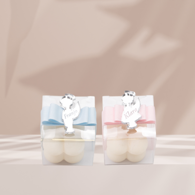 Mini Bubbles, 02 – mala svijeća zahvalnica Sandéa - 1 - Mini Bubbles, 02 je mala dekorativna svijeća namijenjena kao zahvalnica