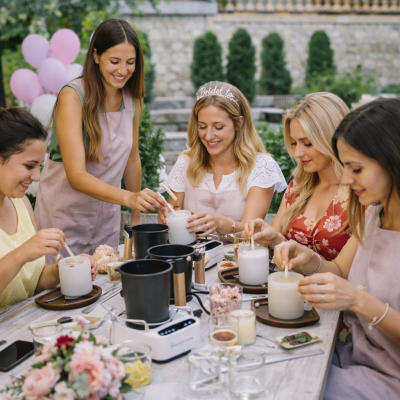 Privatna radionica izrade svijeća – djevojačka i proslave | SANDEA