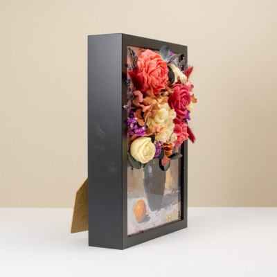 Bloom Art Frame – dekorativni okvir s cvjetovima od voska Sandéa - 2 - SANDEA Bloom Art Frame dekorativni je okvir koji spaja u Bloom Art Frame – dekorativni okvir s cvjetovima od voska Sandéa - 2 - SANDEA Bloom Art Frame dekorativni je okvir koji spaja u
